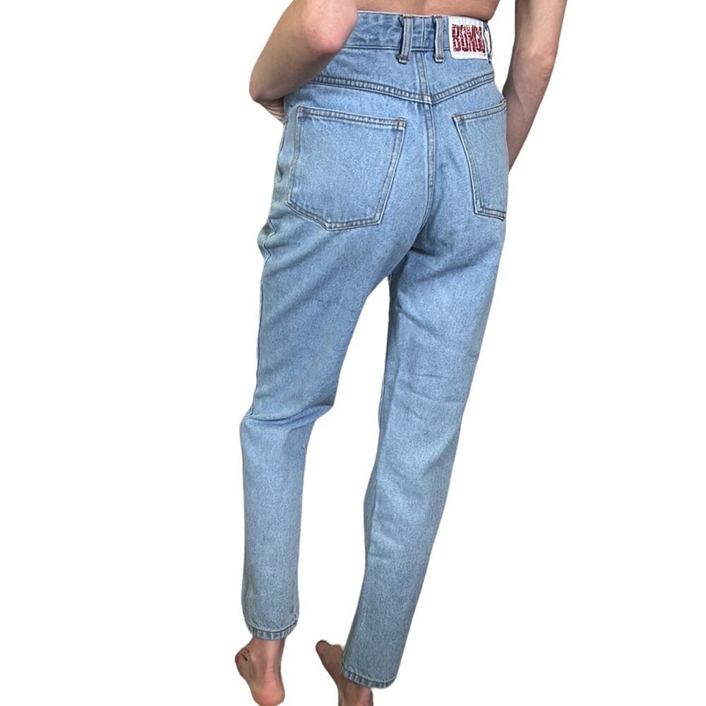 Vintage 90’s BONGO High Waist Light Wash Cotton Denim Mom-Jeans
